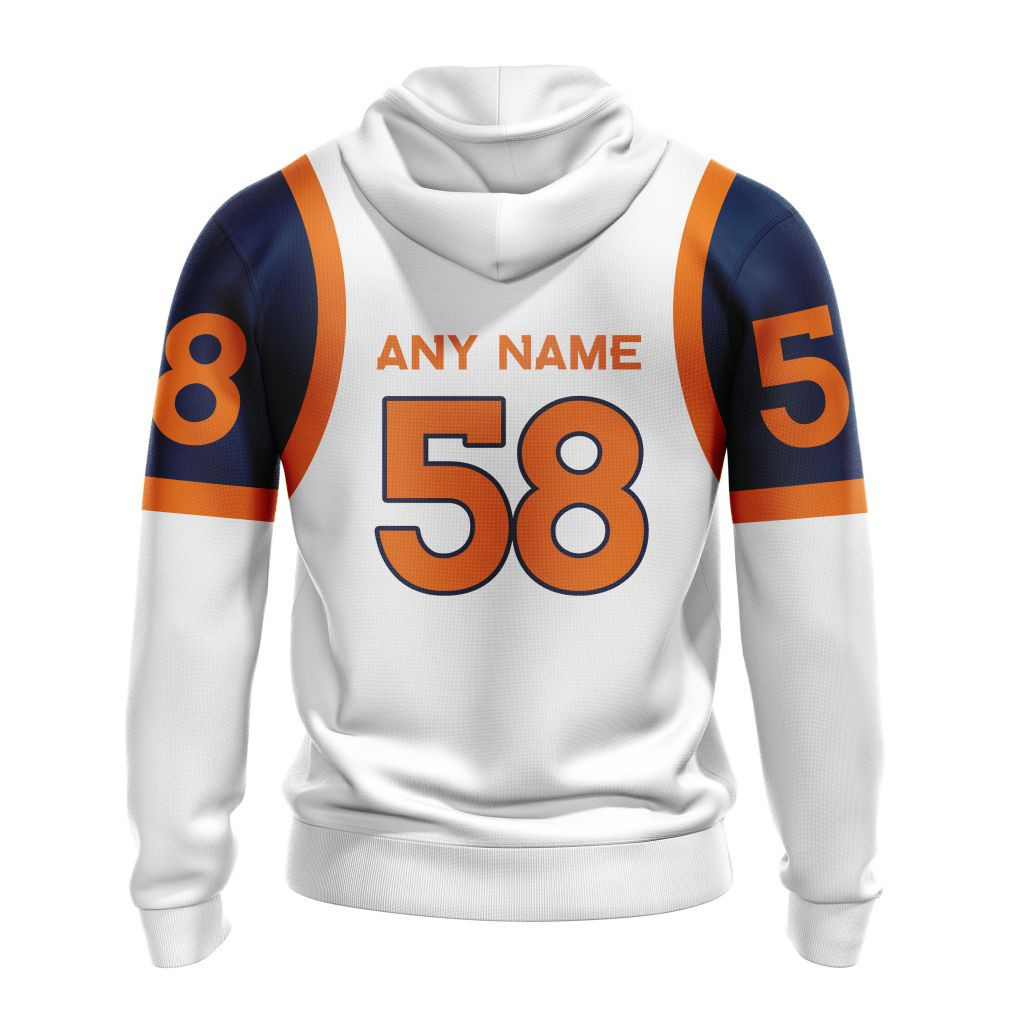 Denver Broncos | Personalized Hoodie Away Design