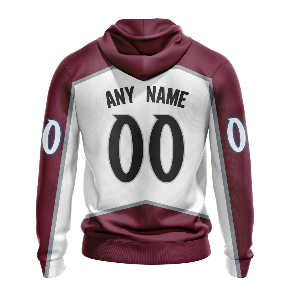 Colorado Avalanche | Personalized Away Hoodie Jerseys