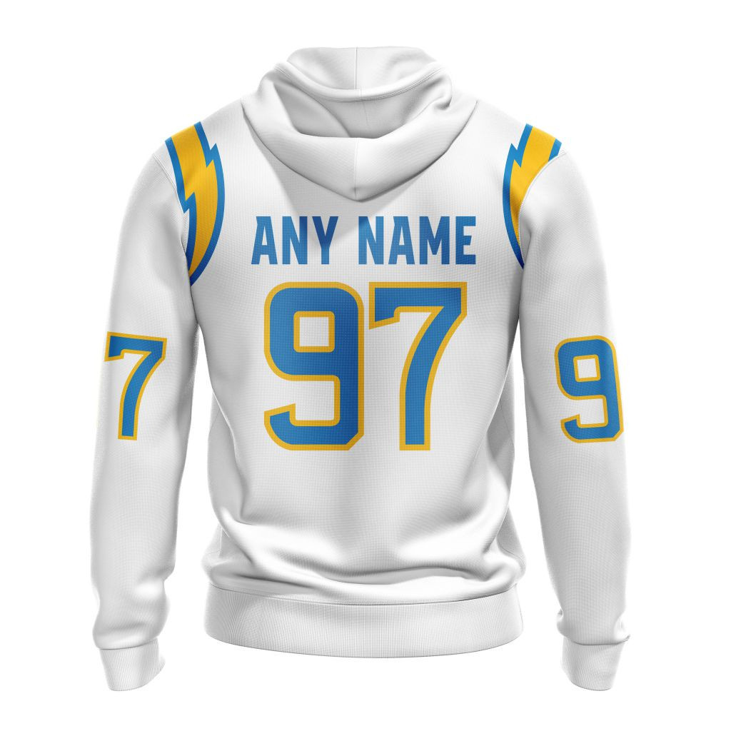 Los Angeles Chargers | Personalized Hoodie Away Design