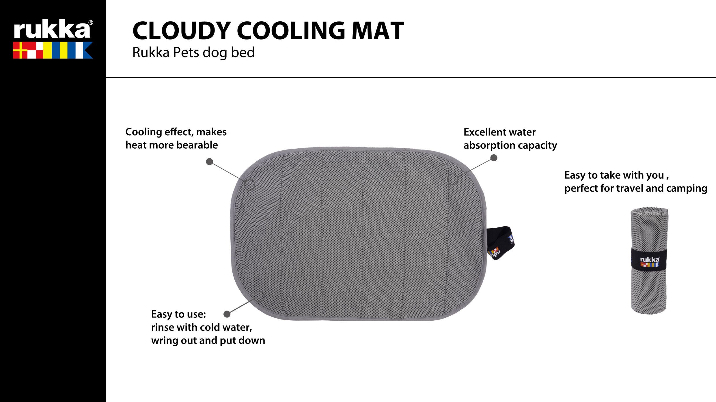 Rukka Pets Cloudy Cooling Mat