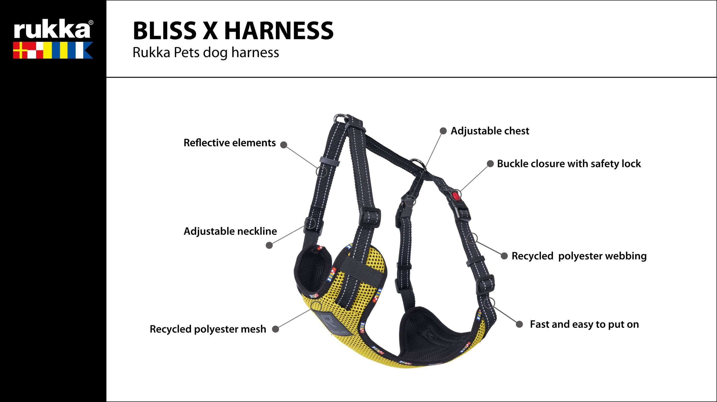 Rukka Pets Bliss x harness