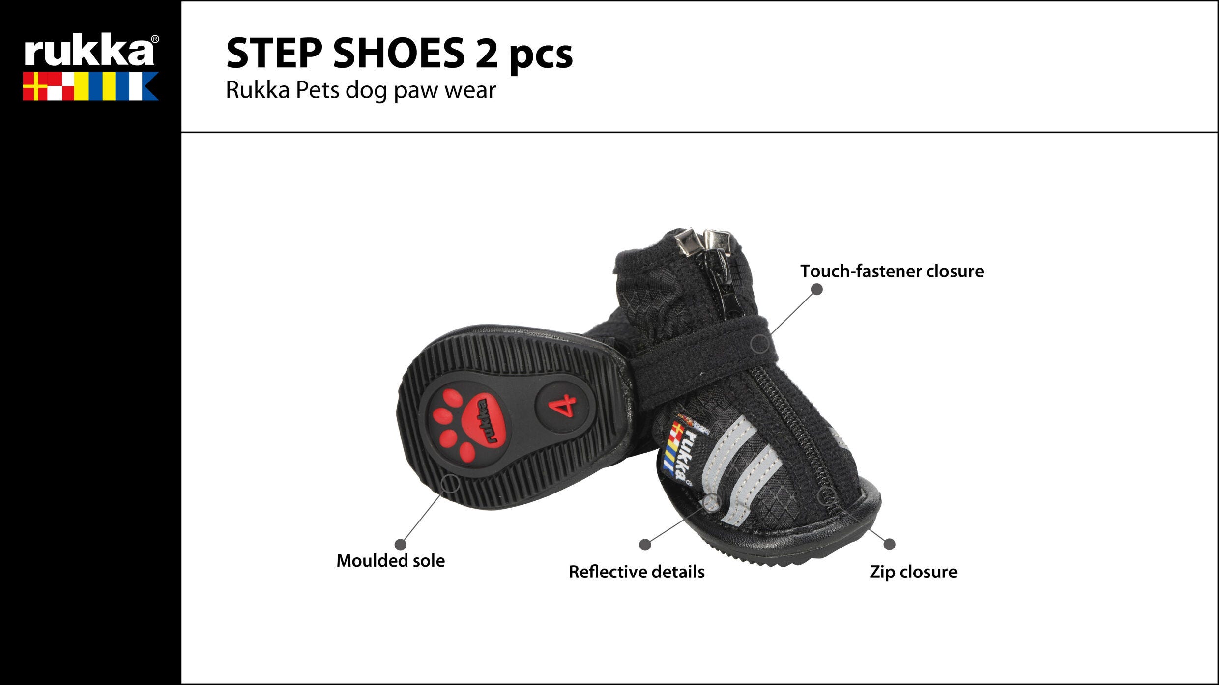 Rukka Pets Step Shoes 2Pcs