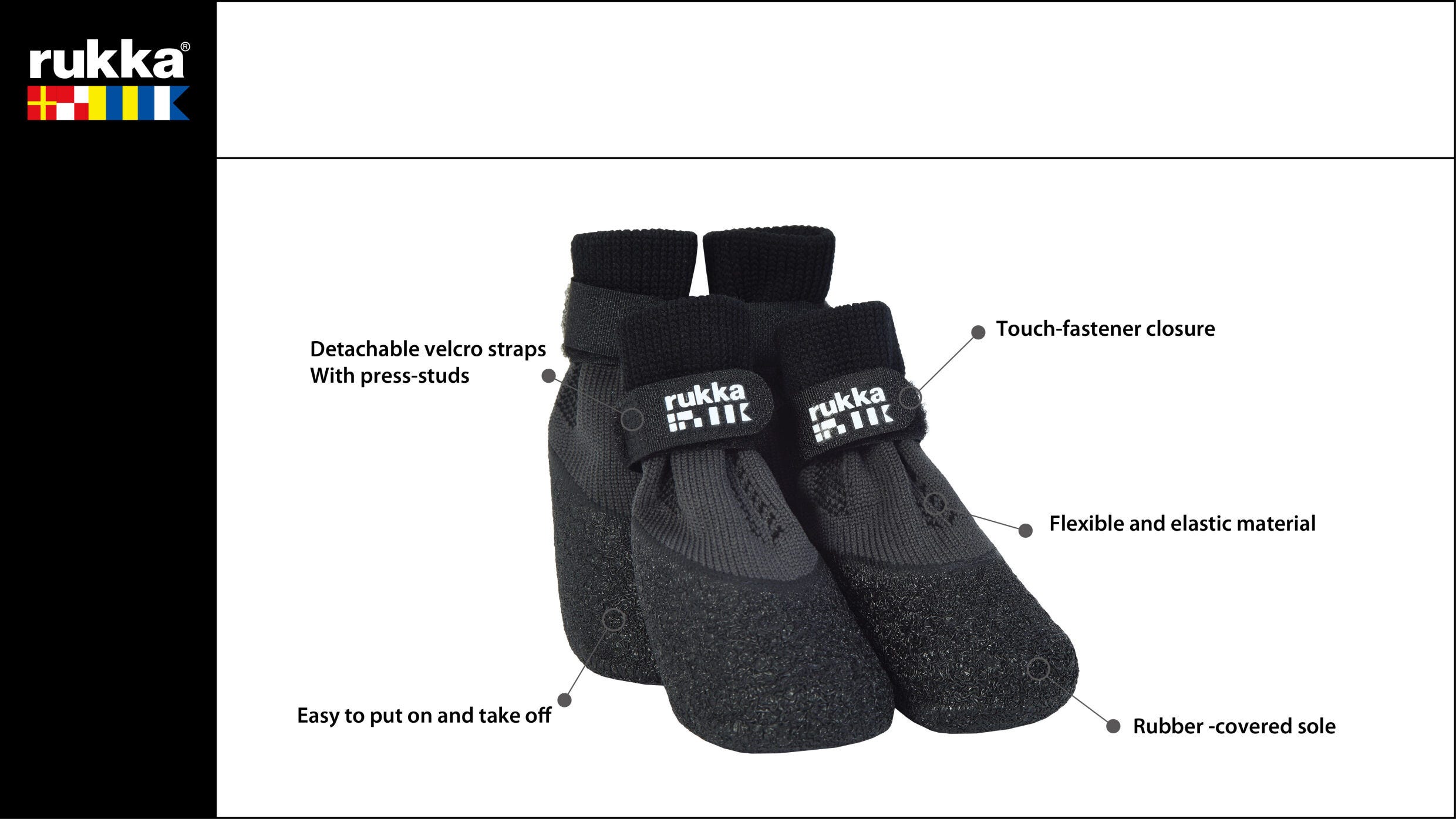 Rukka Pets Sock shoes 4 pcs
