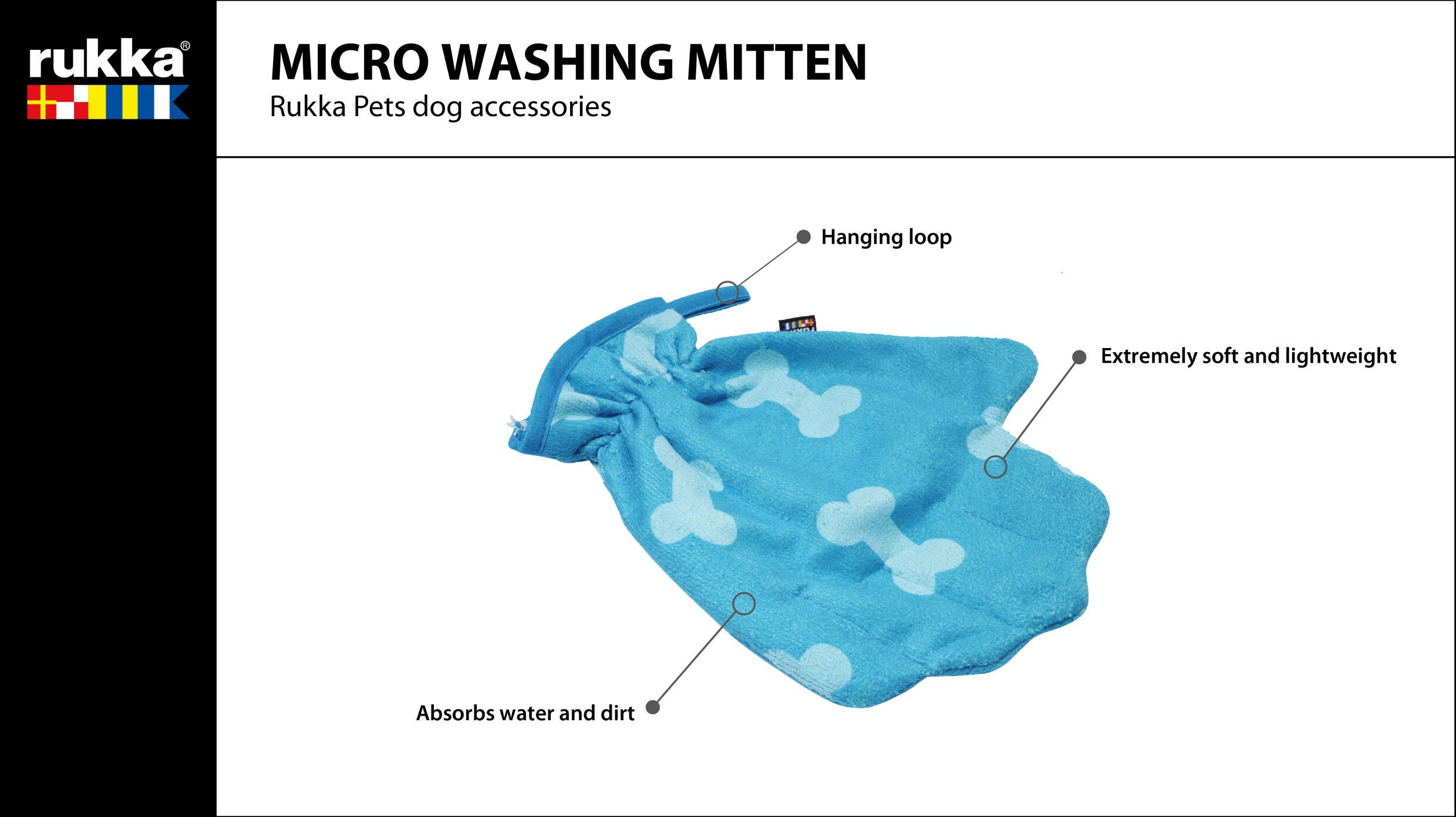 Rukka Pets Micro washing mitten