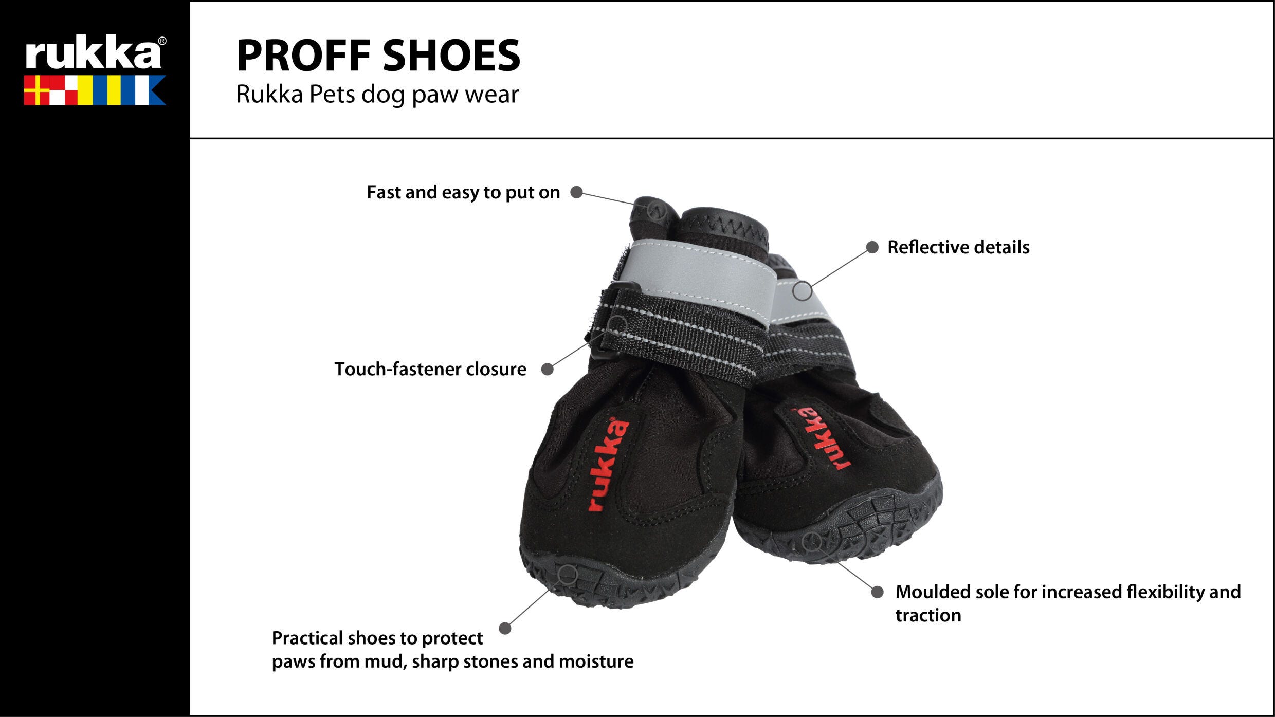 Rukka Pets Proff shoes 2 pcs