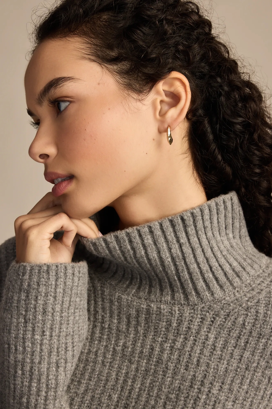 J SHAPE HOOP EARRING SET - Lucky Brand Outlet