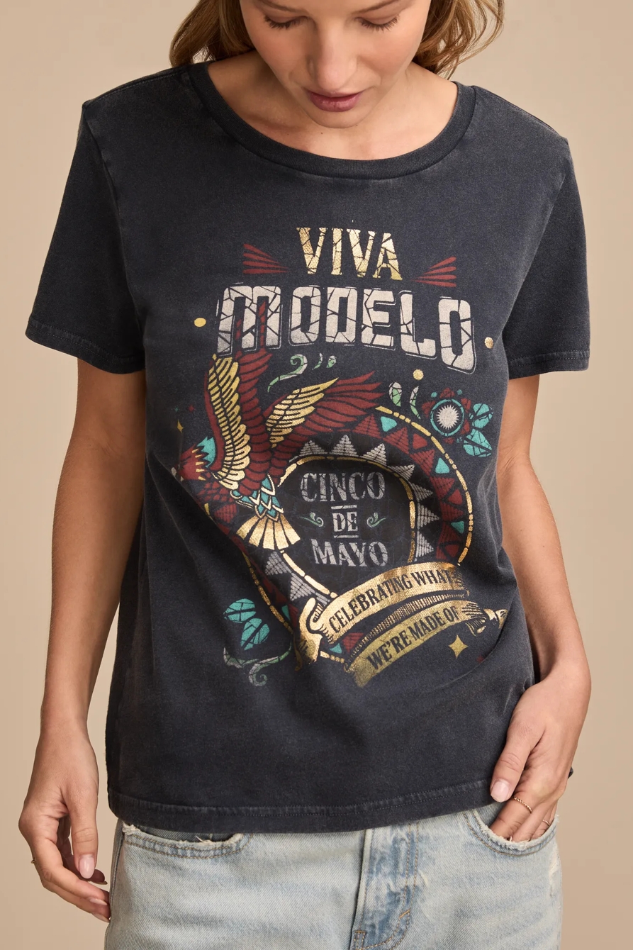 MODELO CINCO DE MAYO CLASSIC CREW - Lucky Brand Outlet