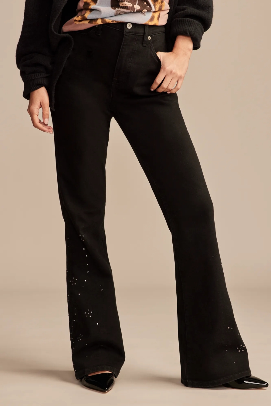 LUCKY LEGEND STUDDED HIGH RISE STEVIE FLARE - Lucky Brand Outlet