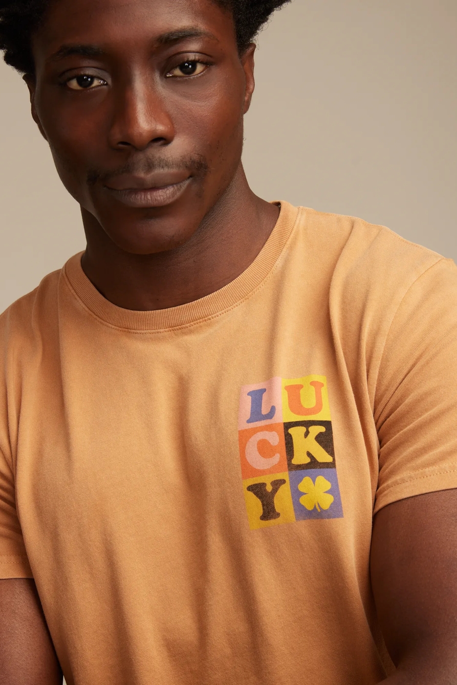 LUCKY POP ART TEE - Lucky Brand Outlet