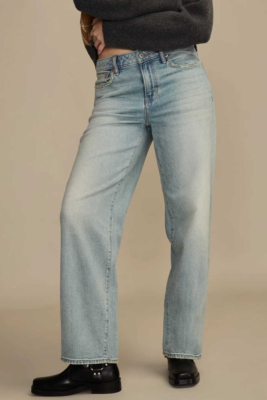 MID RISE CURVY BAGGY - Lucky Brand Outlet