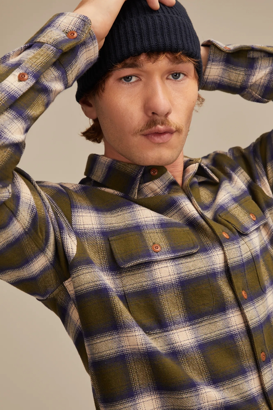 CLOUD SOFT FLANNEL SHIRT - Lucky Brand Outlet