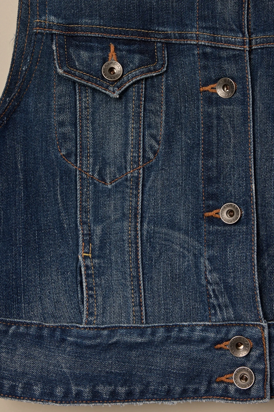 Lucky Brand One-Of-A-Kind Denim Vest - Lucky Brand Outlet