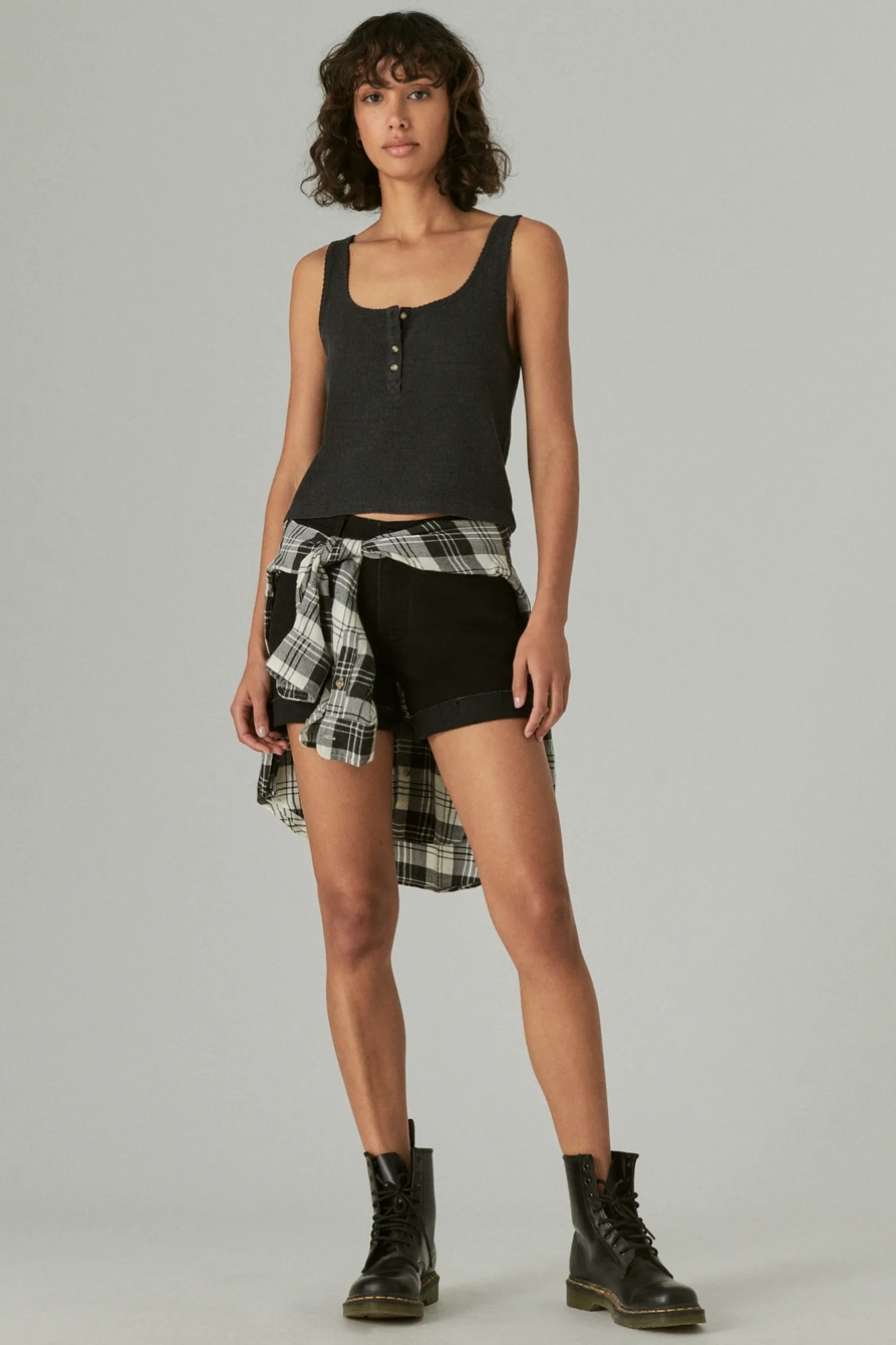 WAFFLE BOY TANK - Lucky Brand Outlet