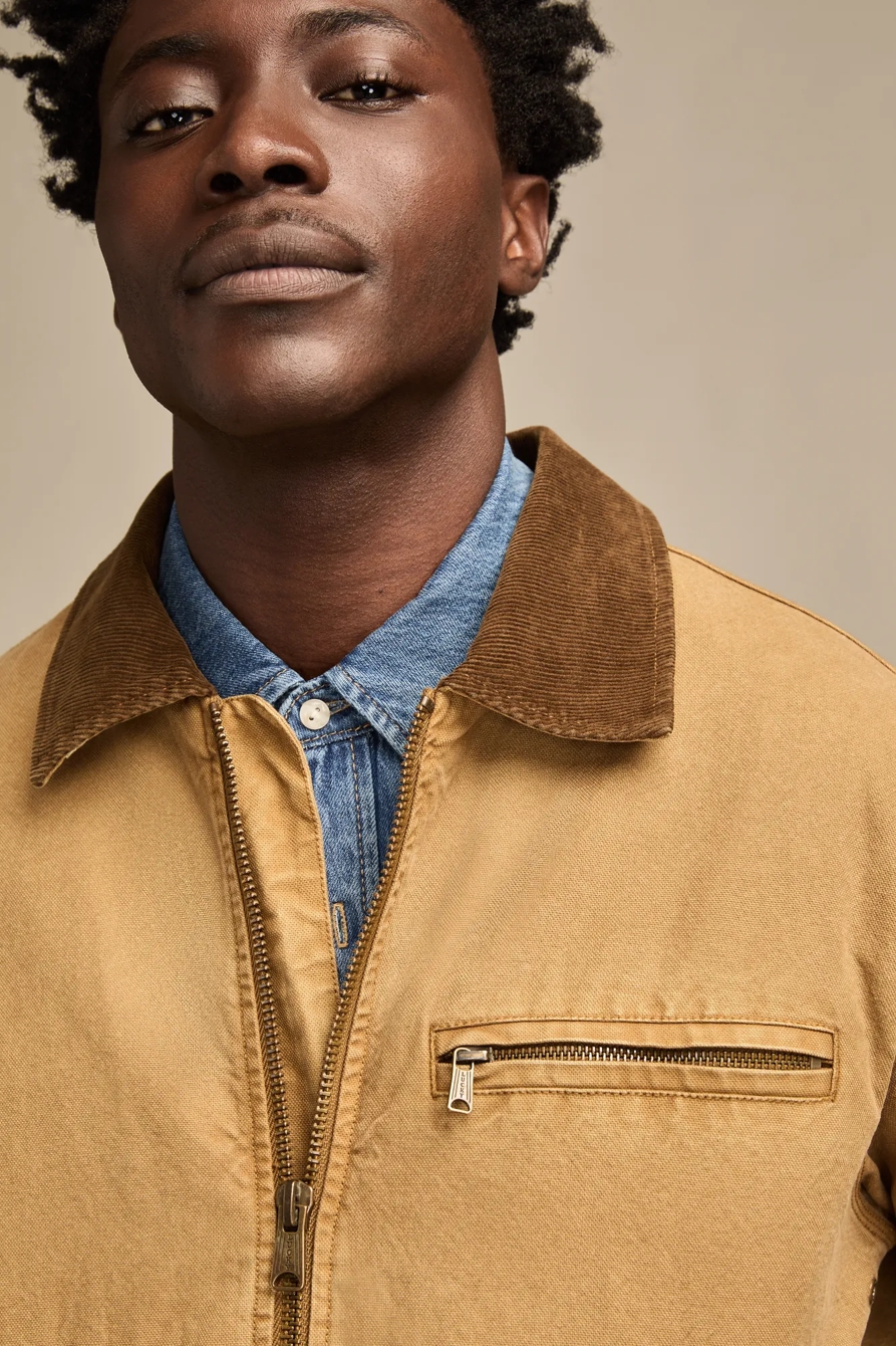 CANVAS WORK JACKET - Lucky Brand Outlet