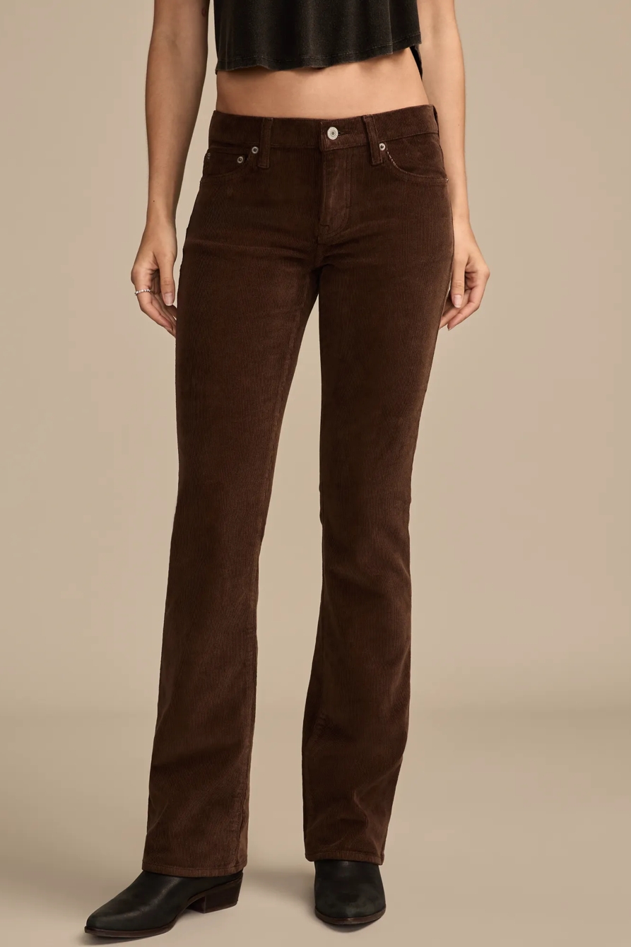 MID RISE CORDUROY SWEET BOOT - Lucky Brand Outlet