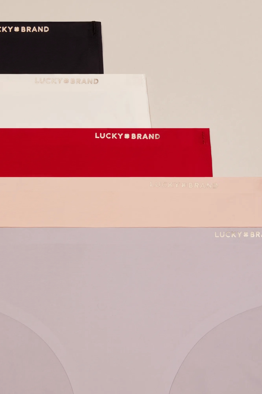 5 PACK MICRO LASER BIKINI - Lucky Brand Outlet