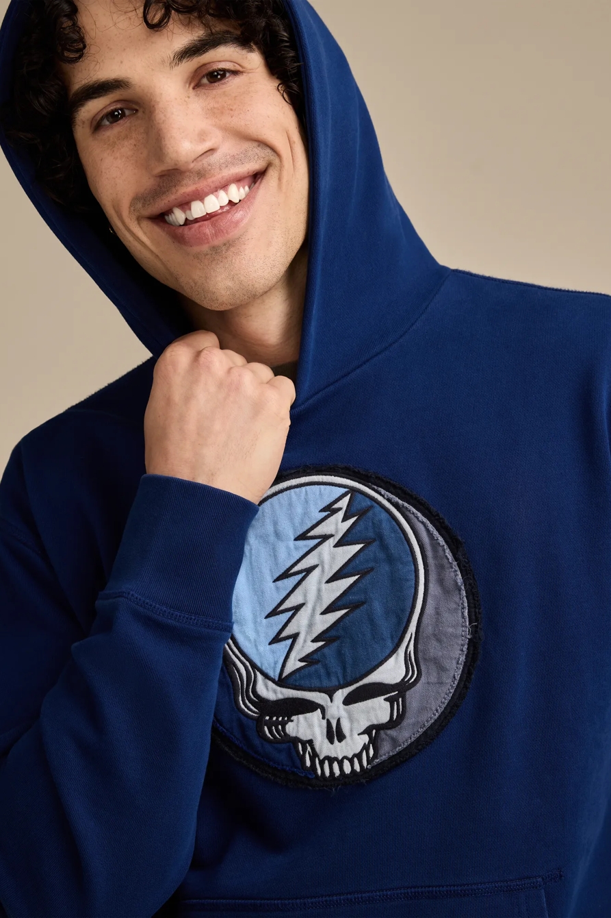 GRATEFUL DEAD SKULL HOODIE - Lucky Brand Outlet