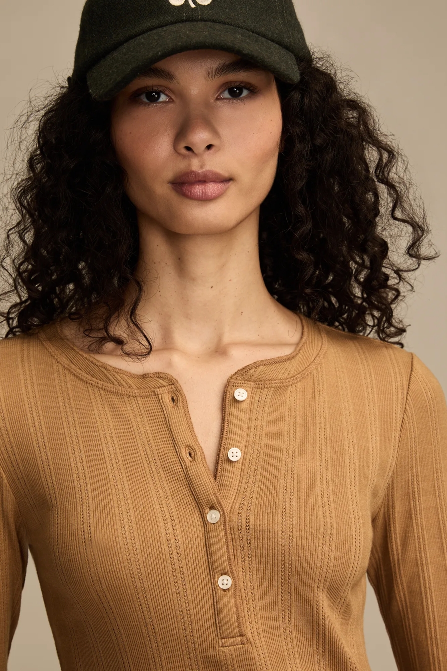 RIB HENLEY - Lucky Brand Outlet