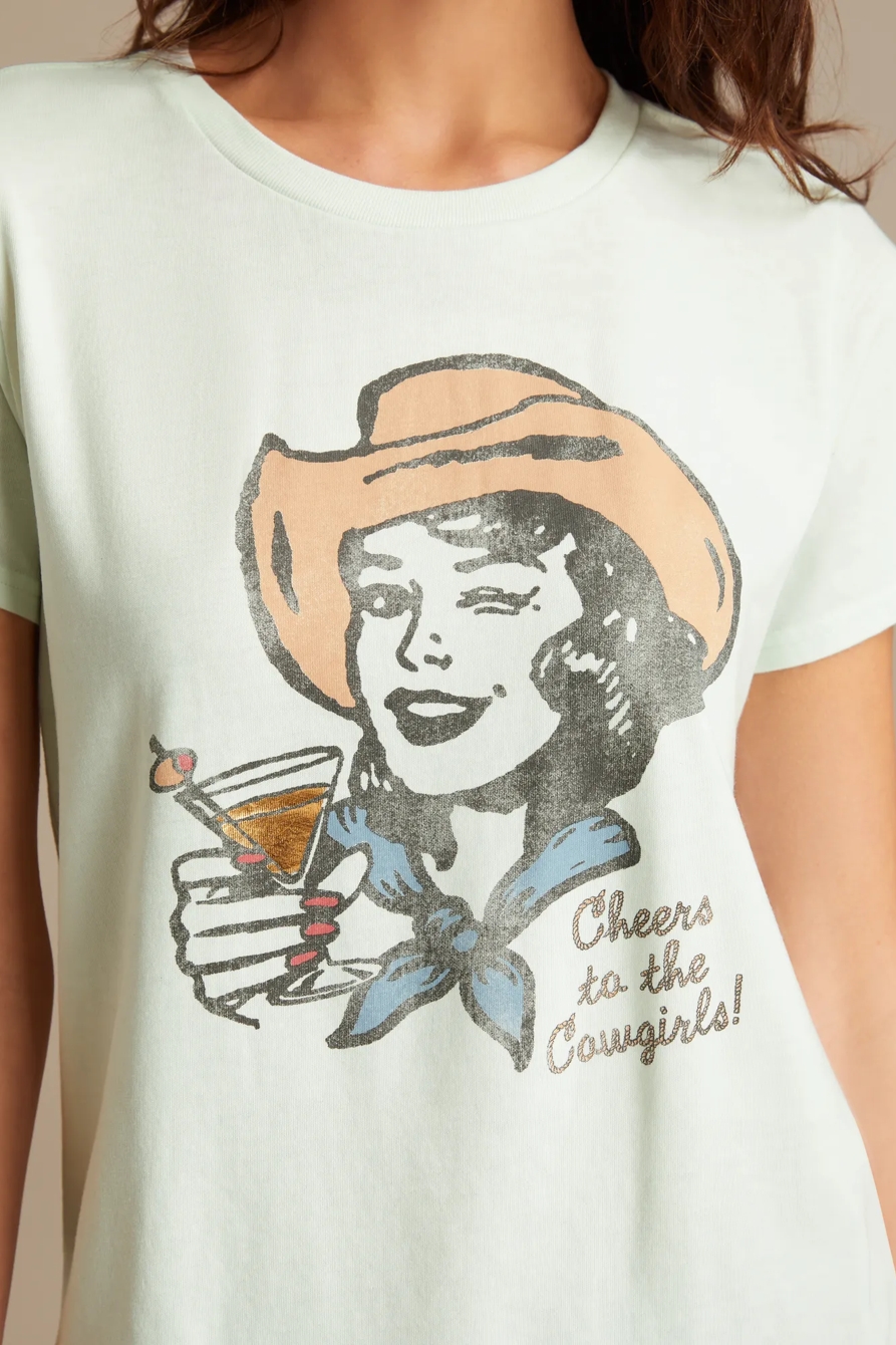 CHEERS TO THE COWGIRLS CLASSIC CREW - Lucky Brand Outlet