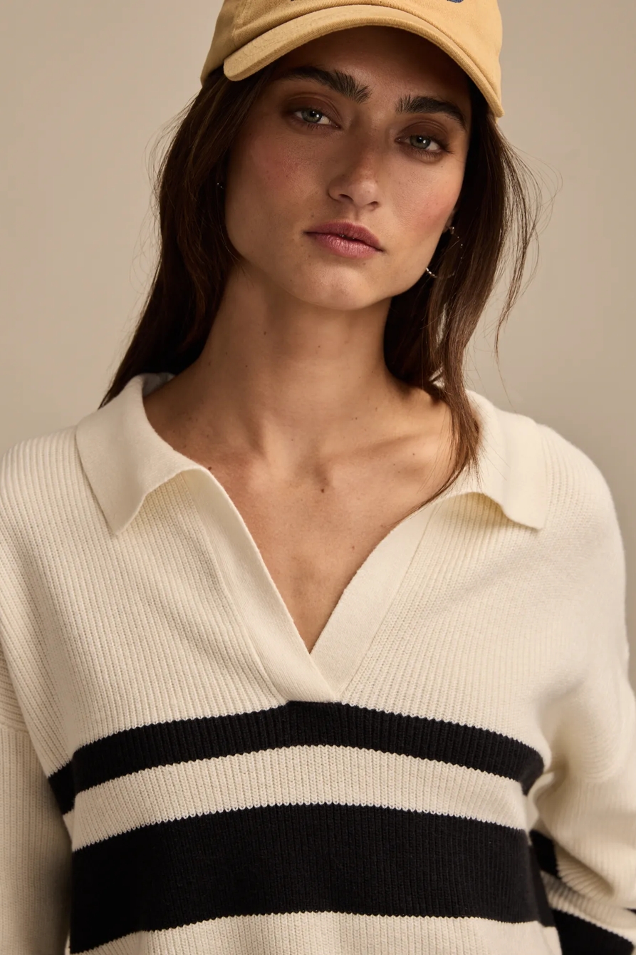 RUGBY POLO SWEATER - Lucky Brand Outlet