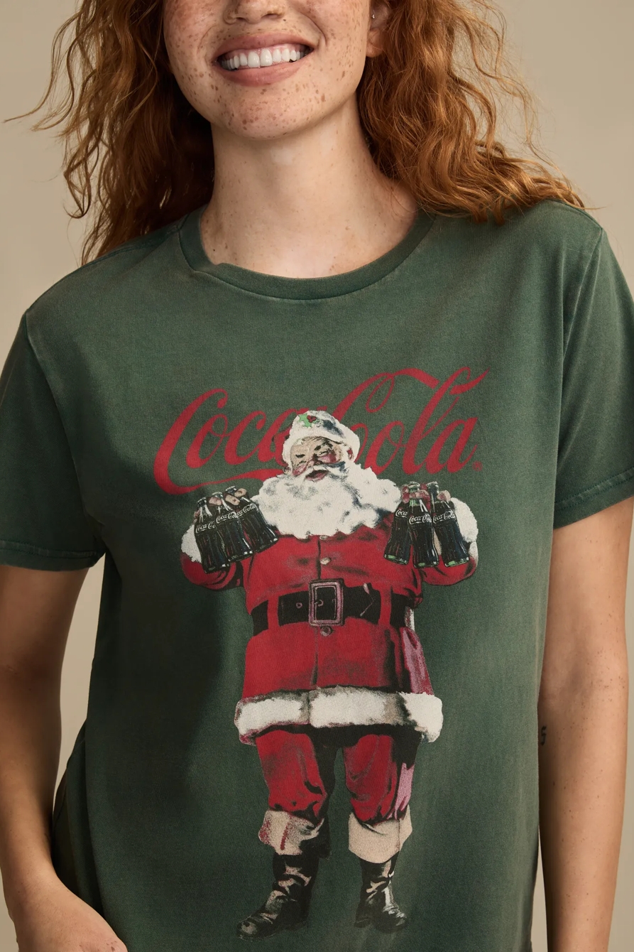 COCA COLA SANTA CLASSIC CREW - Lucky Brand Outlet