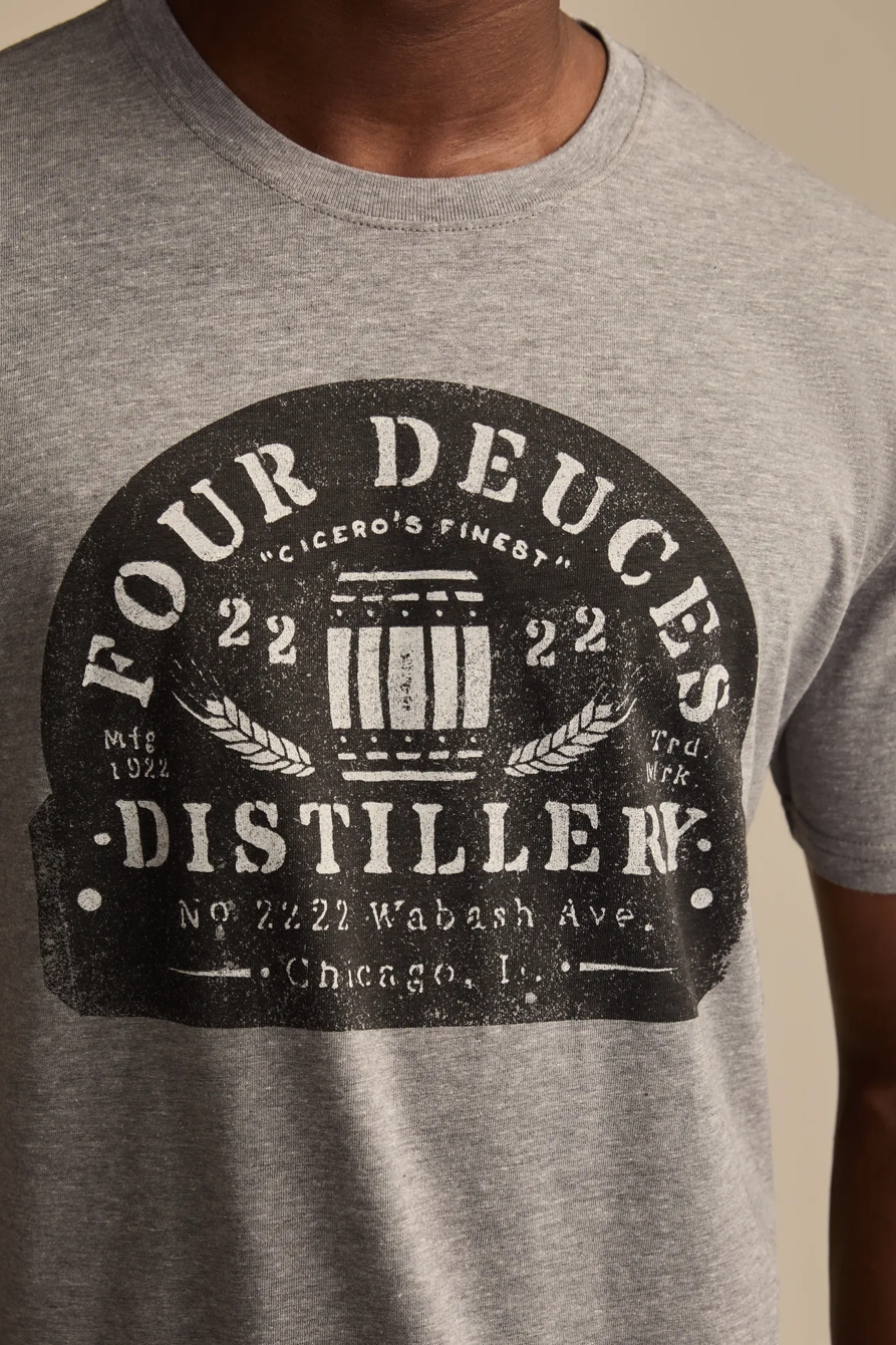 FOUR DEUCES DISTELLERY TEE - Lucky Brand Outlet