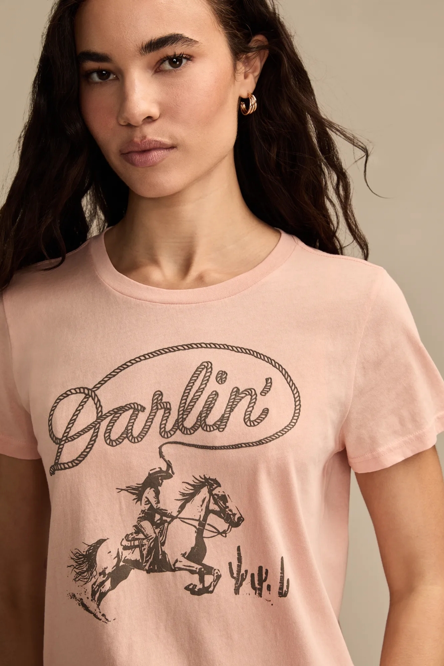 DARLIN COWGIRL CLASSIC CREW - Lucky Brand Outlet