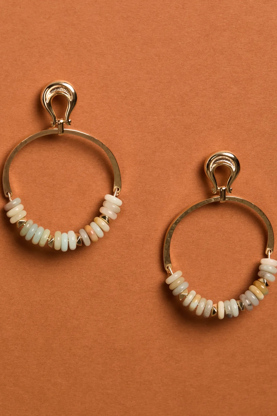 BEADED STATEMENT EARRINGS - Lucky Brand Outlet