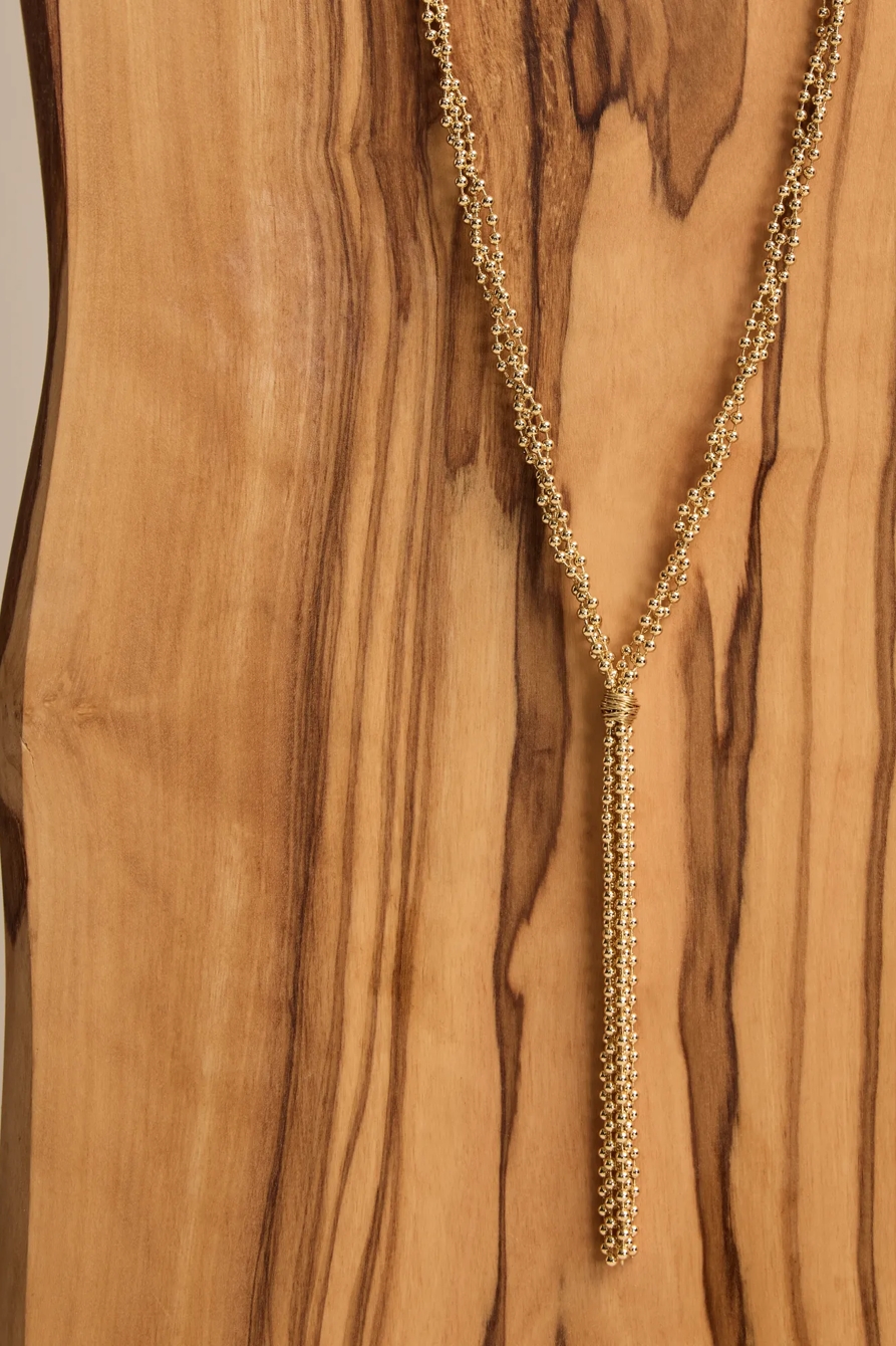 CHAIN LARIAT NECKLACE - Lucky Brand Outlet