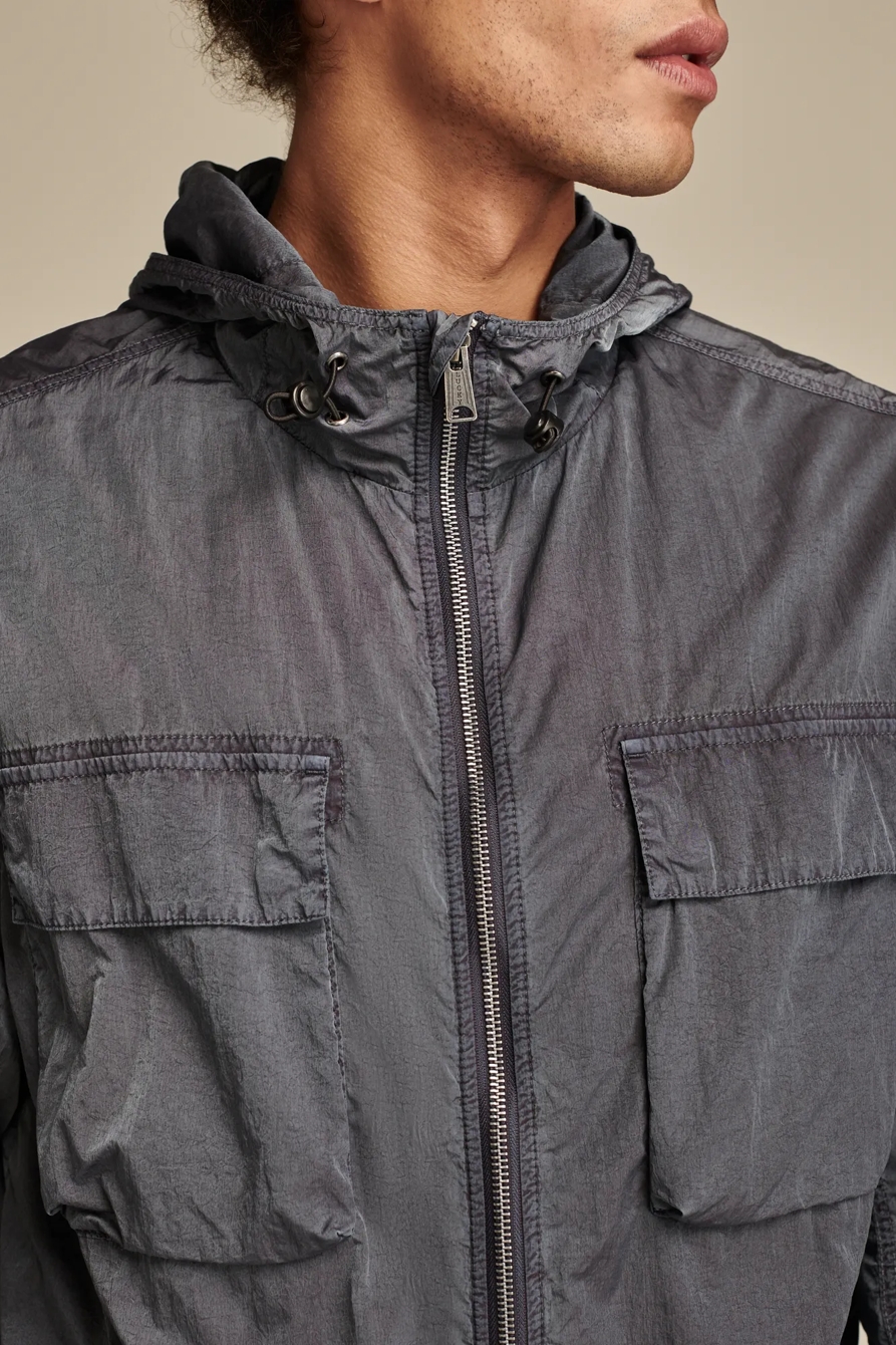 GARMENT DYED NYLON JACKET - Lucky Brand Outlet