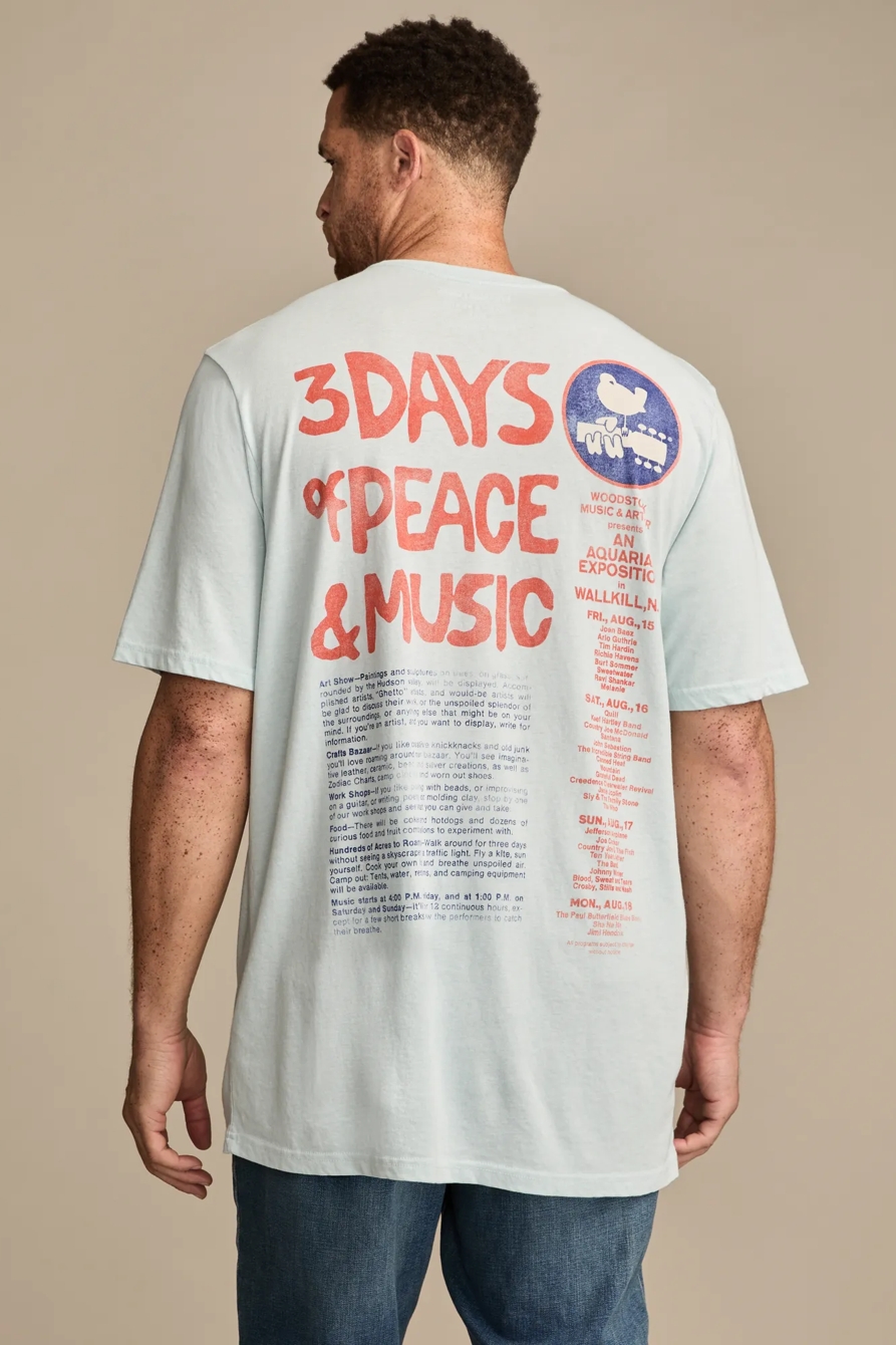 BIG & TALL WOODSTOCK POSTER TEE - Lucky Brand Outlet