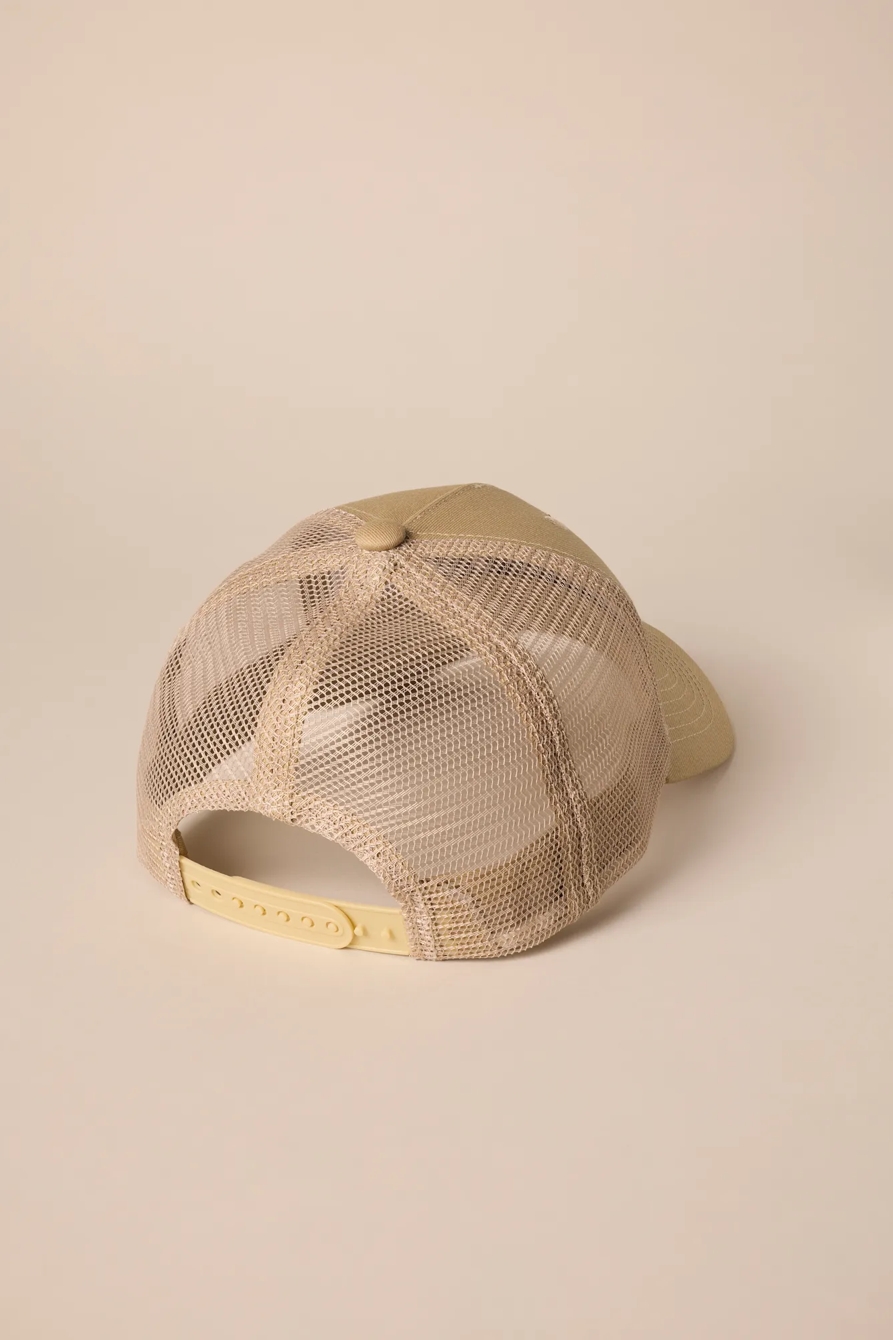 HIGHEST QUALITY EMBROIDERED TRUCKER HAT - Lucky Brand Outlet