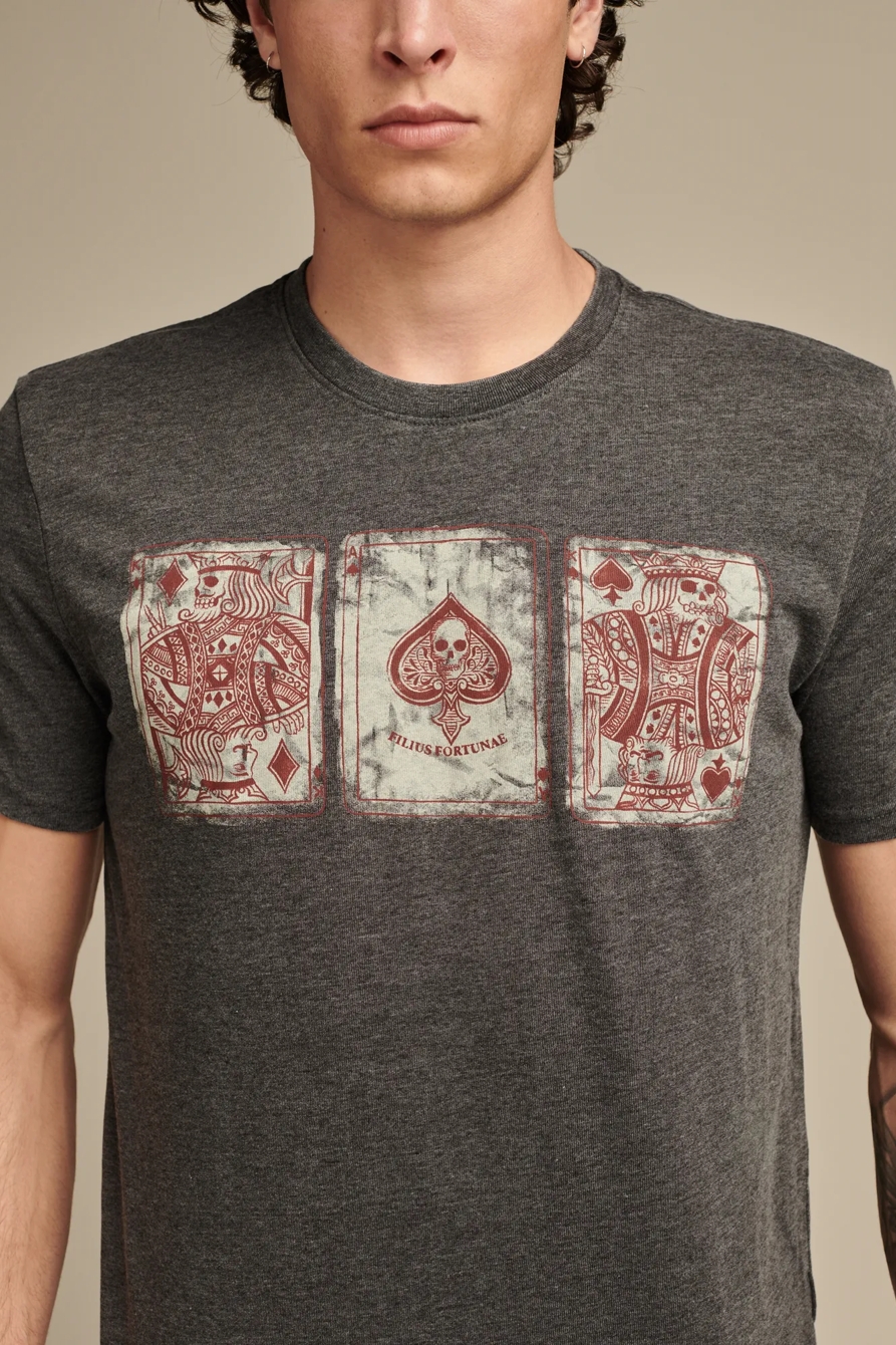 POKER CARDS TEE - Lucky Brand Outlet