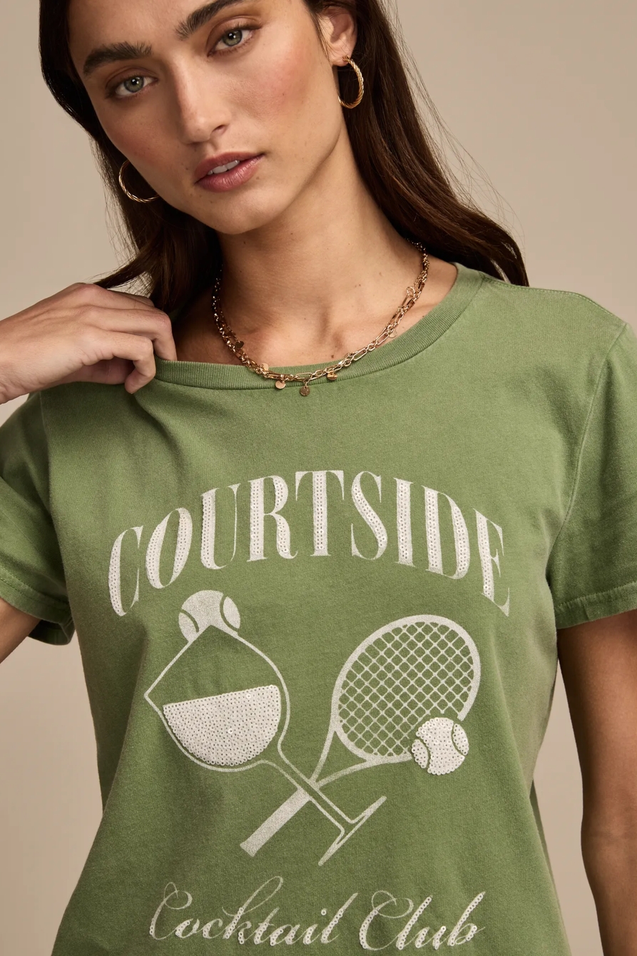 COURTSIDE COCKTAIL CLUB CLASSIC CREW - Lucky Brand Outlet