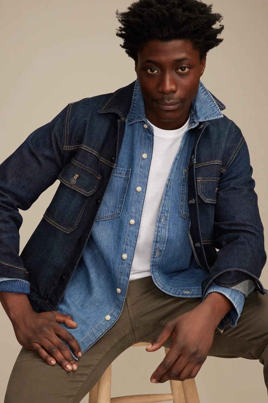 DENIM UTILITY SHIRT - Lucky Brand Outlet