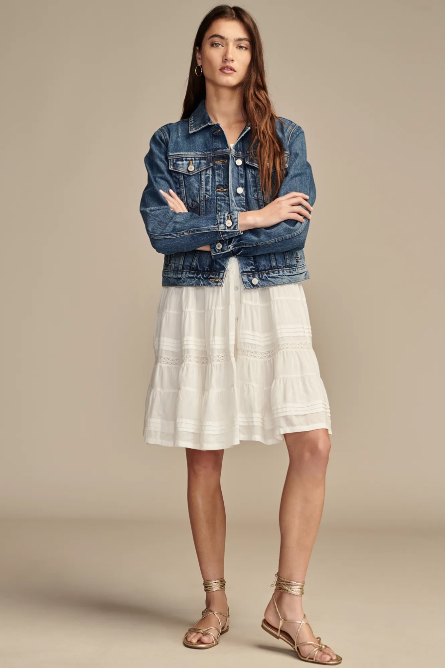 TOMBOY TRUCKER JACKET - Lucky Brand Outlet
