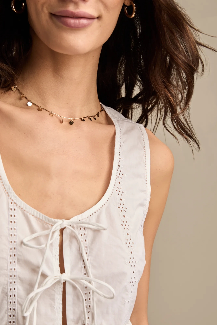 BABYDOLL FLYAWAY TANK - Lucky Brand Outlet