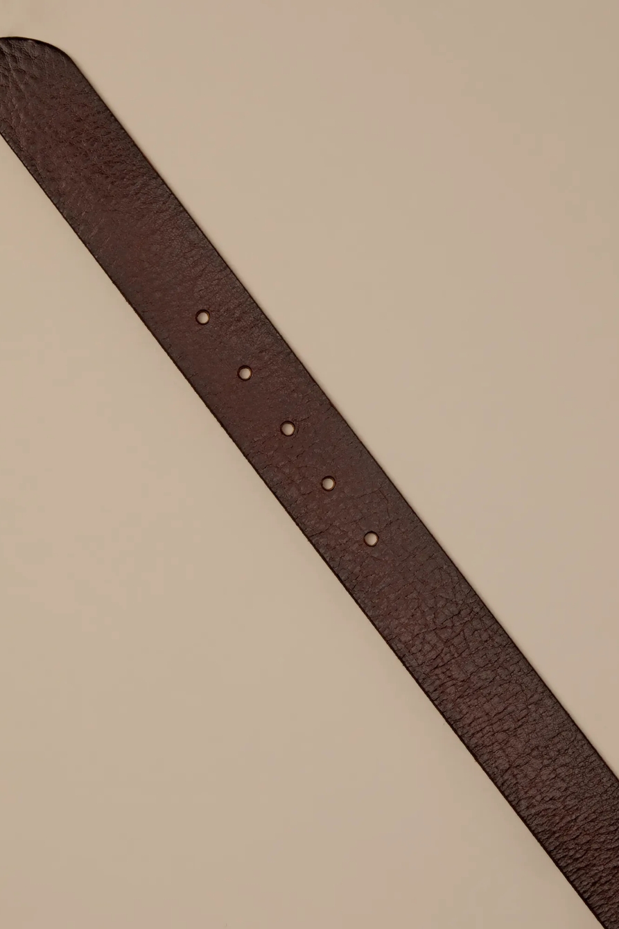 PERFORATED LEATHER BELT - Lucky Brand Outlet