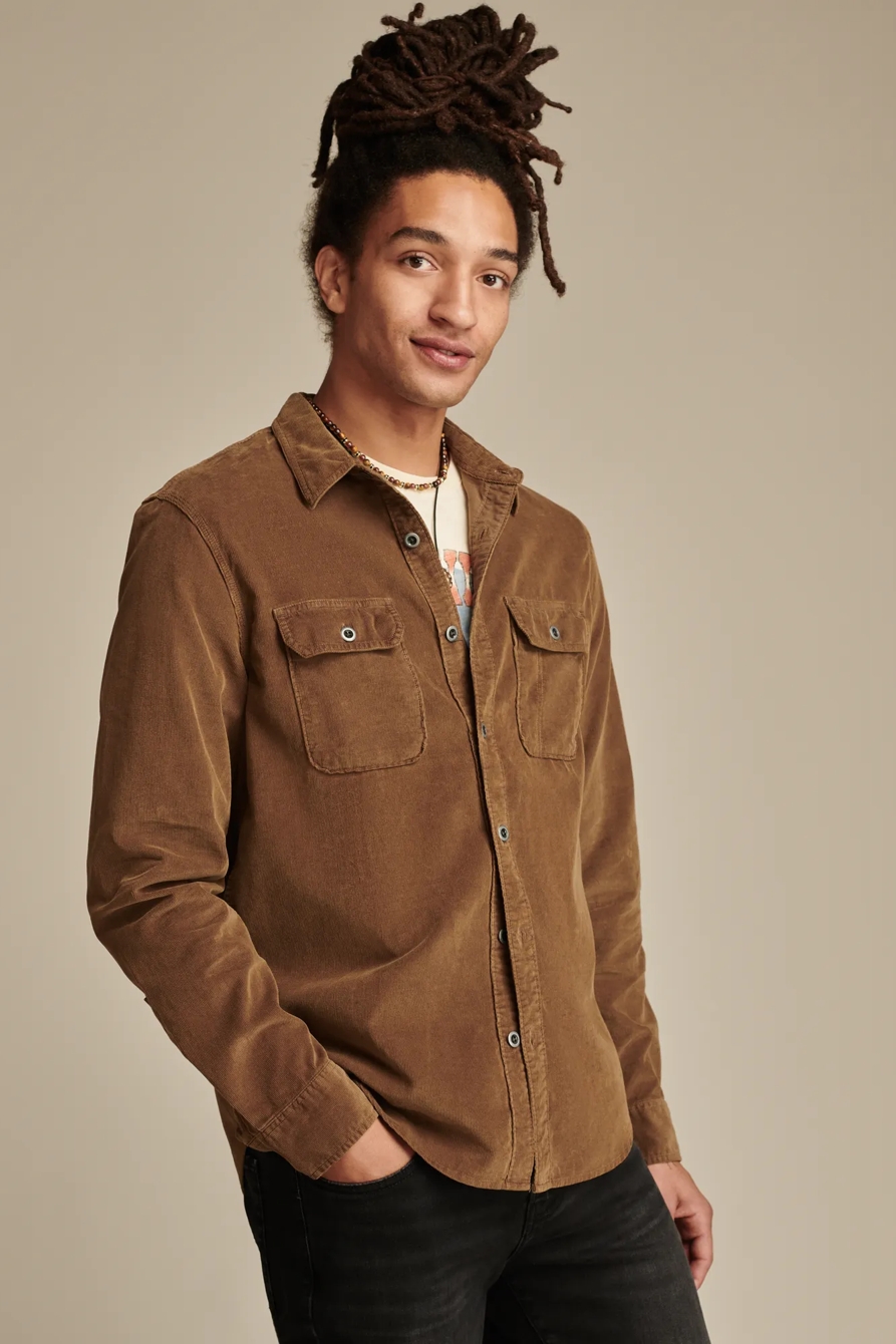 COLE HAUSER CORDUROY UTILITY SHIRT - Lucky Brand Outlet