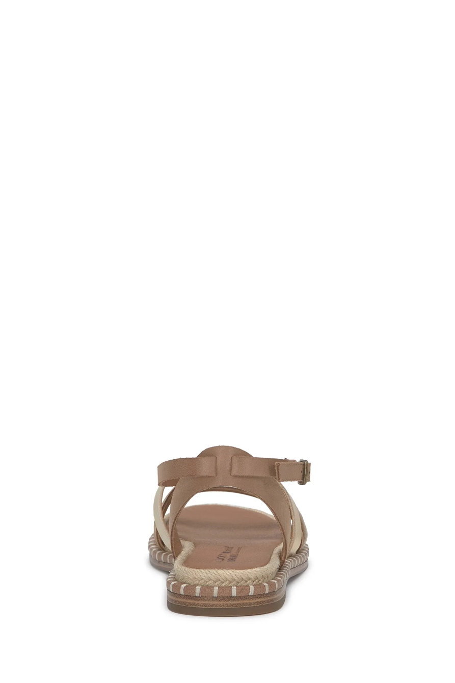 Kielly Cross Strap Flat Sandal - Lucky Brand Outlet