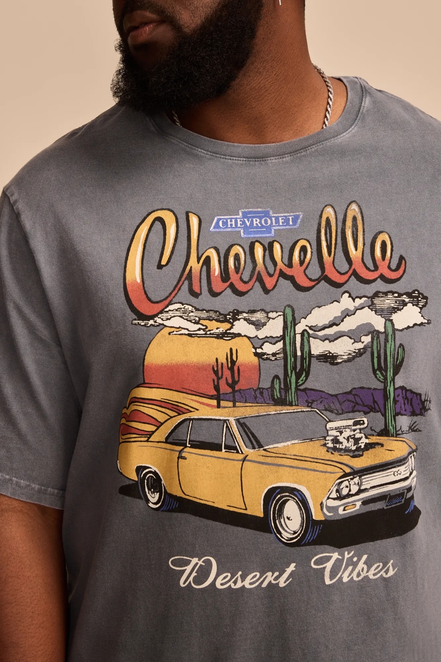 BIG & TALL CHEVY CHEVELLE TEE - Lucky Brand Outlet