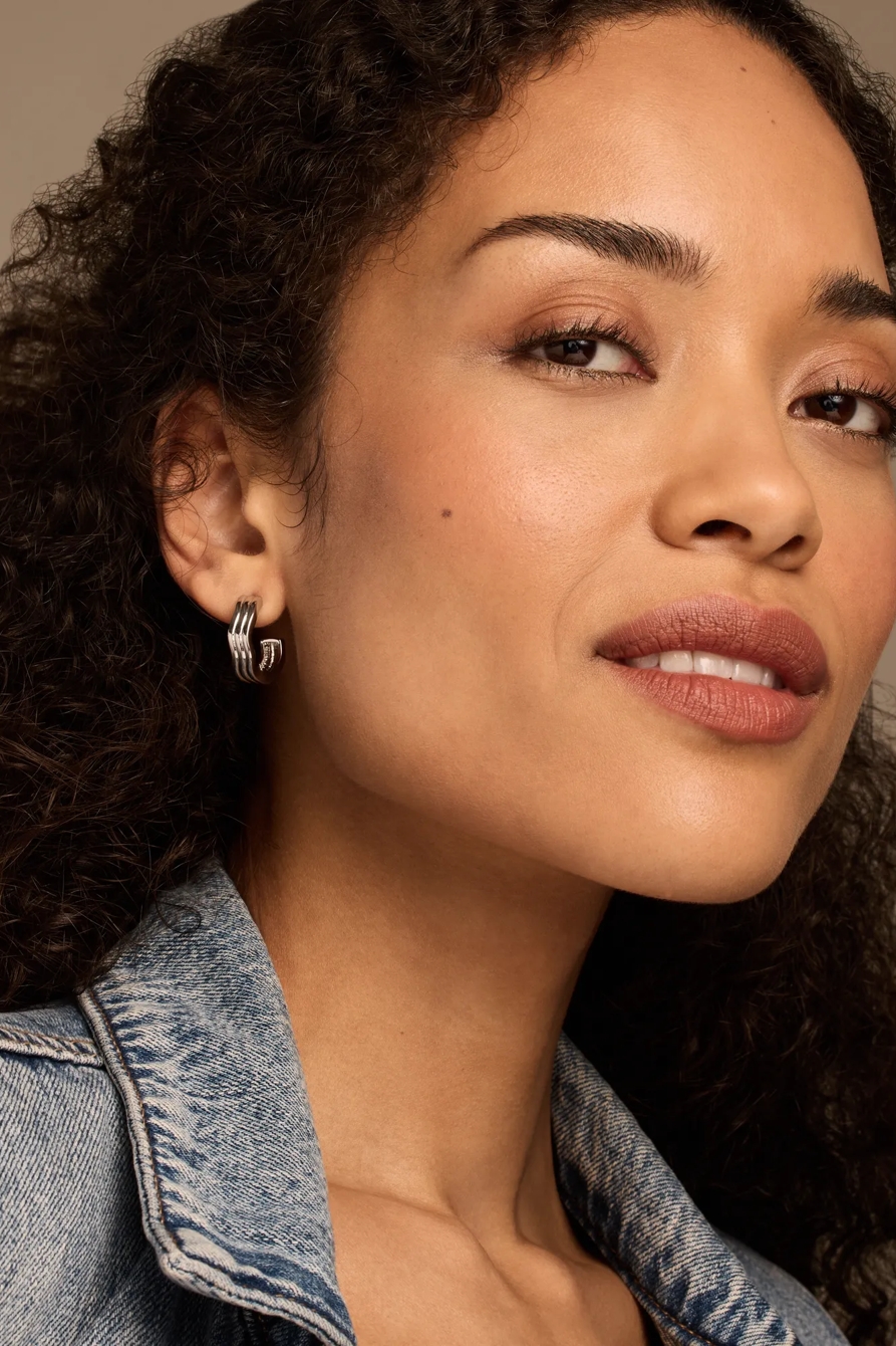 WAVY HOOP EARRINGS - Lucky Brand Outlet