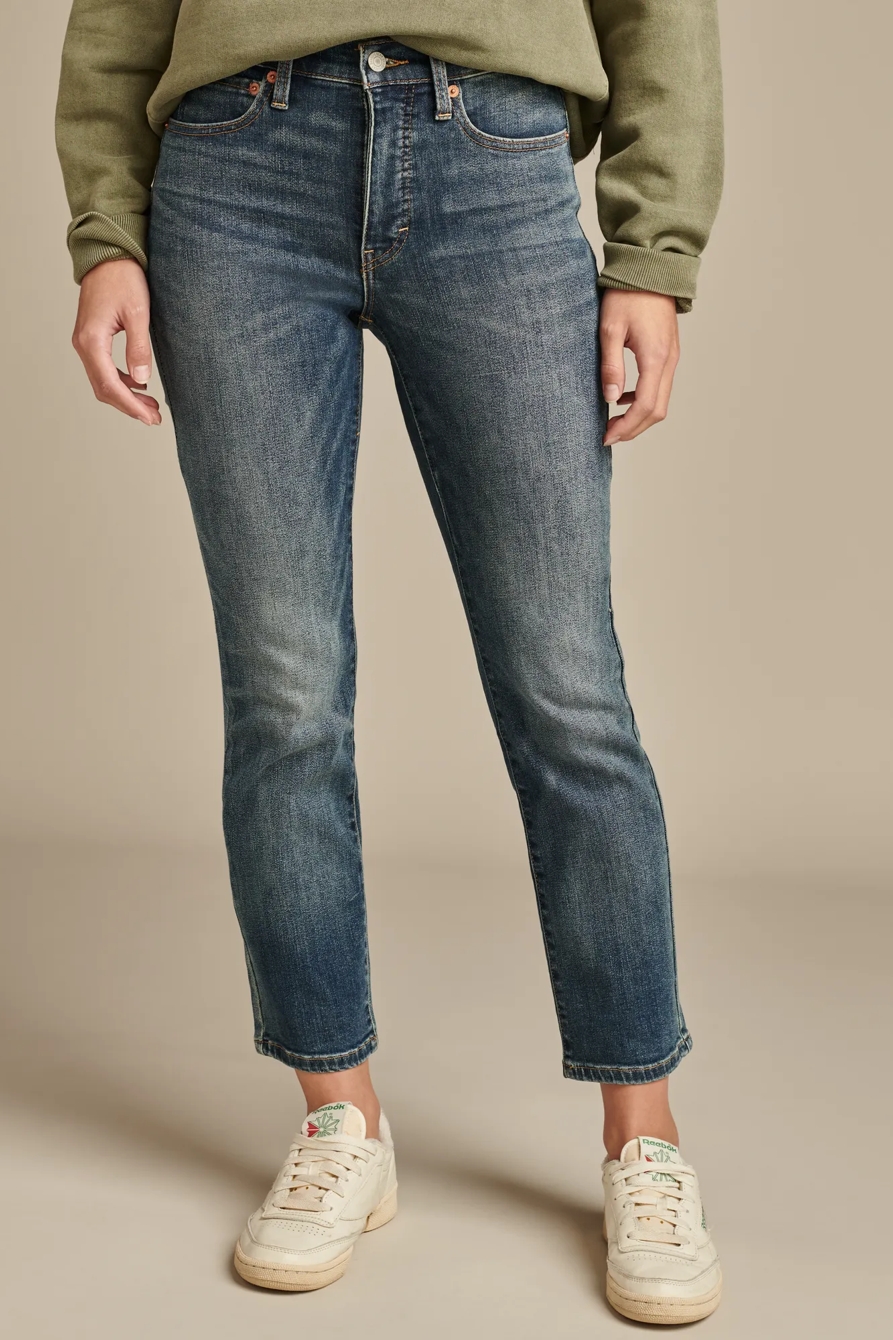 HIGH RISE ZOE STRAIGHT - Lucky Brand Outlet