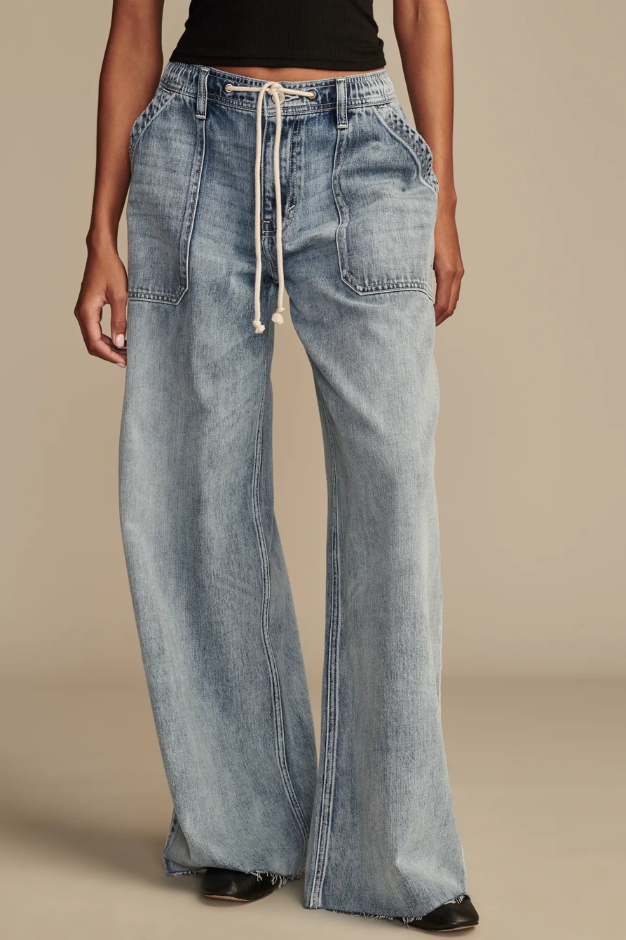 PATCH POCKET PULL ON JEAN - Lucky Brand Outlet
