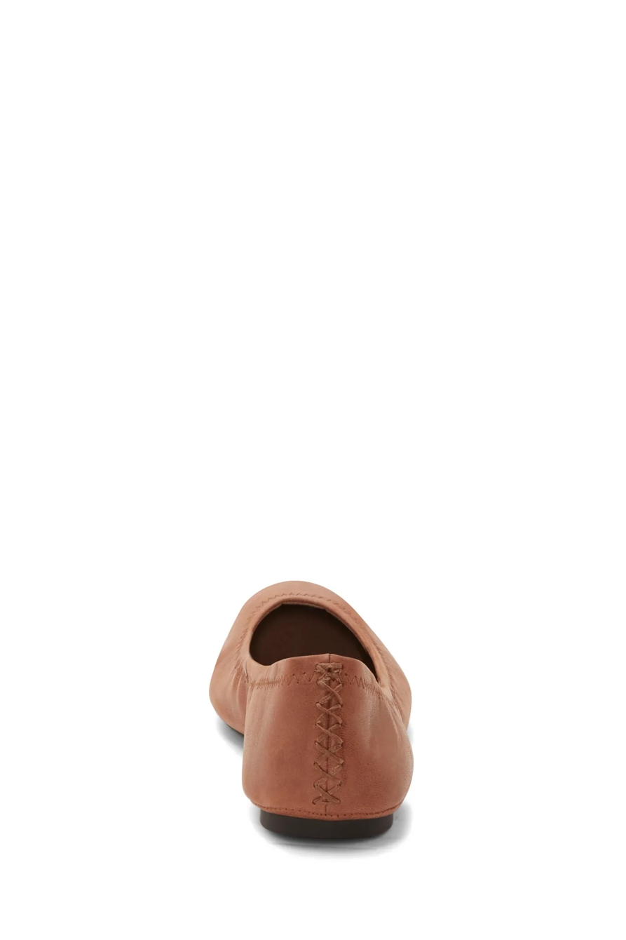 EMMIE BALLET LEATHER FLAT - Lucky Brand Outlet