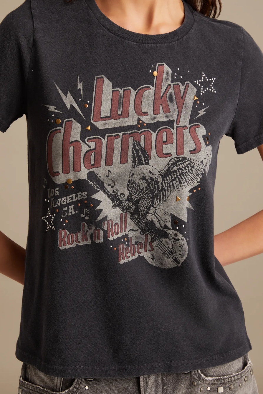 LUCKY CHARMERS CLASSIC CREW - Lucky Brand Outlet