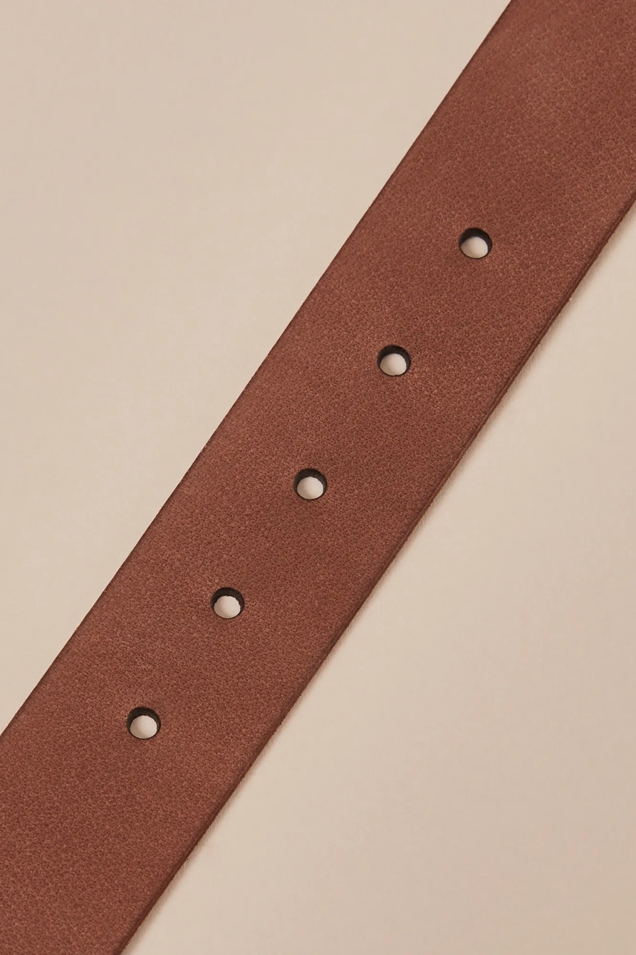 BLACK BUCKLE BELT - Lucky Brand Outlet