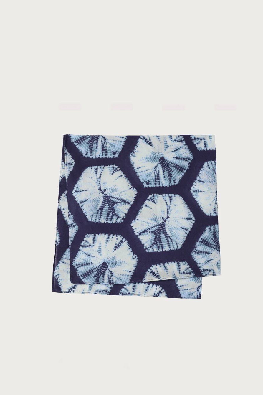 HEXAGONAL COTTON BANDANA - Lucky Brand Outlet