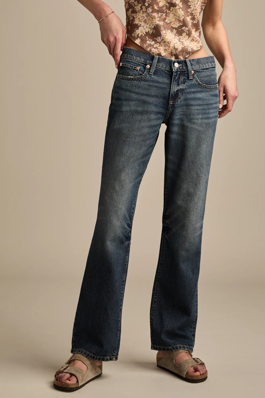 LUCKY KND DENIM EASY RIDER BOOT - Lucky Brand Outlet