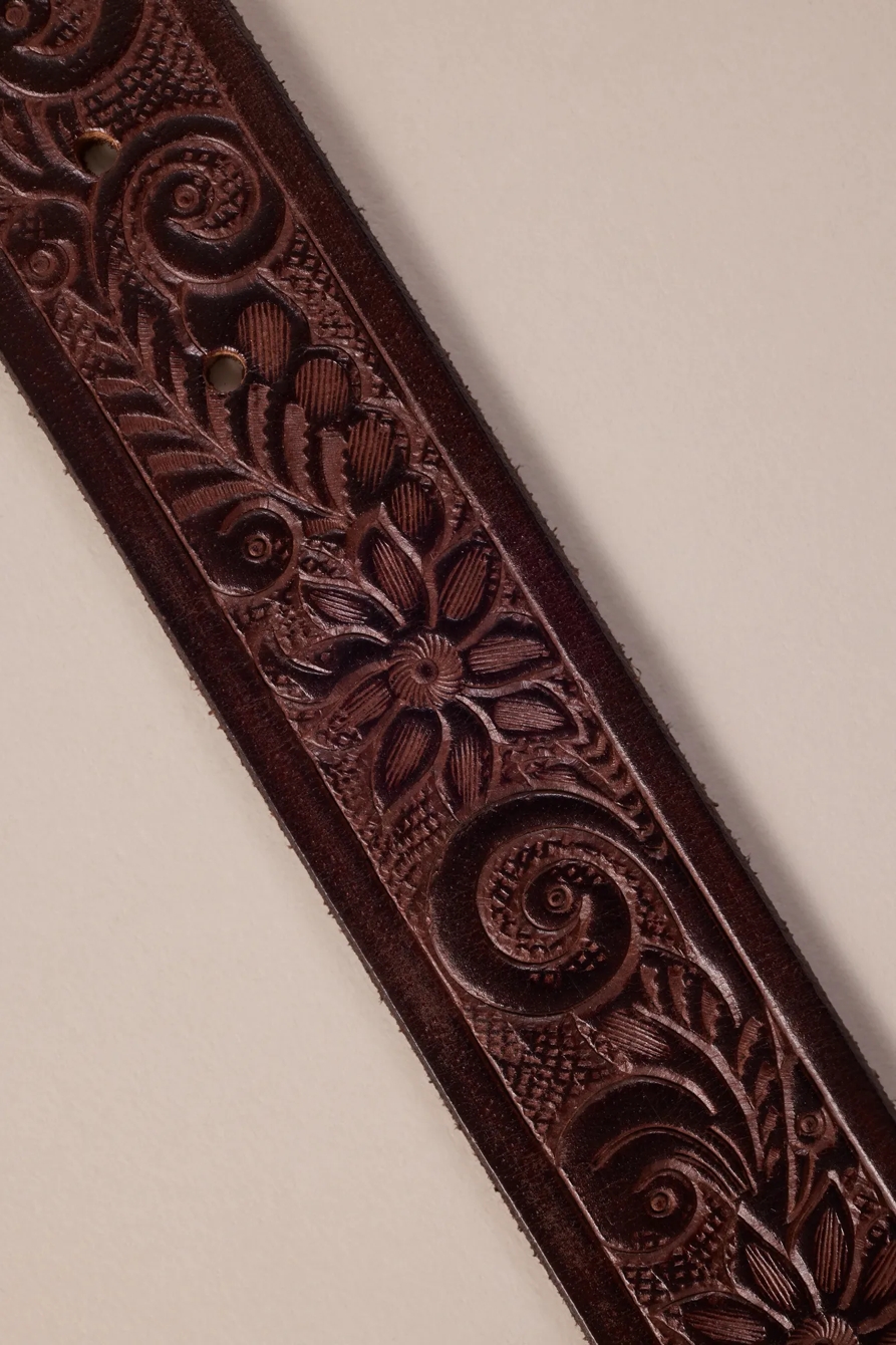 FLORAL WESTERN BELT - Lucky Brand Outlet